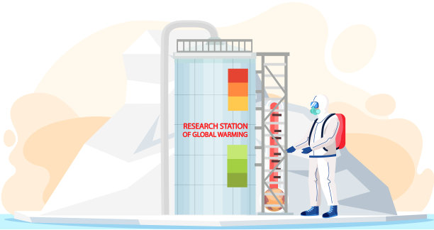 科学家正在研究温度行星图片下载