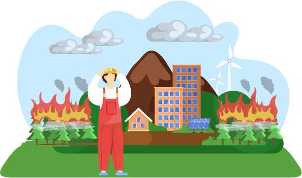 气候变化地球是全球变暖的受害者图片下载