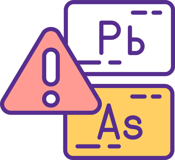 环境毒物曝光RGB彩色图标图片下载