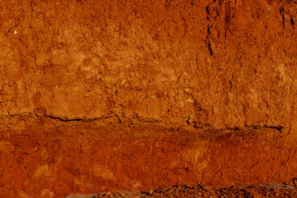 地质学。沙漠景观。全景的砂岩地层，岩石悬崖，沙子。海岸上的沙质悬崖的背景或结构，橙色的石灰岩图片下载