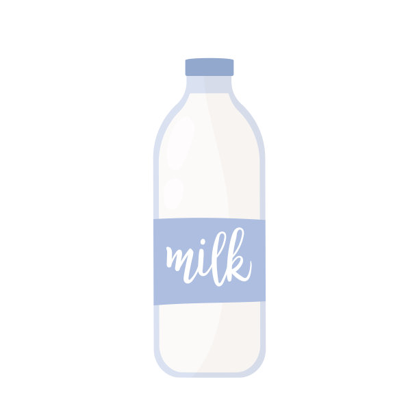 玻璃瓶牛奶，牛奶店的奶制品，天然农场食品生产图片下载