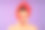 年轻女子头戴毛巾面带微笑。图片下载
