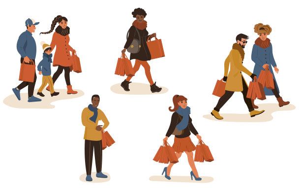 集国际青年购物狂图片下载