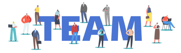 团队概念，商人人物穿着图片下载