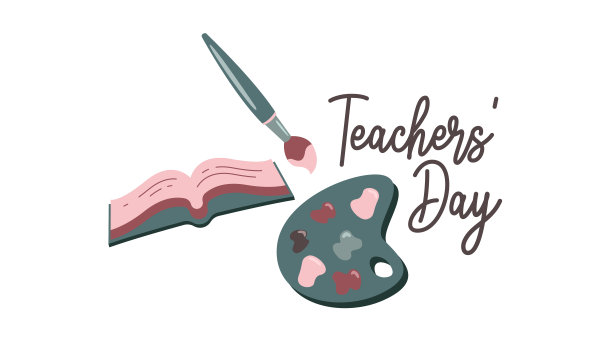 教师节插图向量素材图片