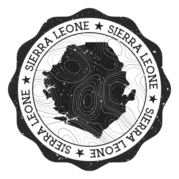 塞拉利昂户外邮票。图片下载