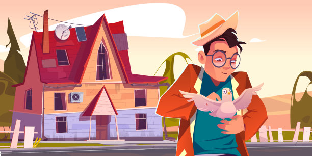 好人手捧白鸽，抚摸小鸟图片下载