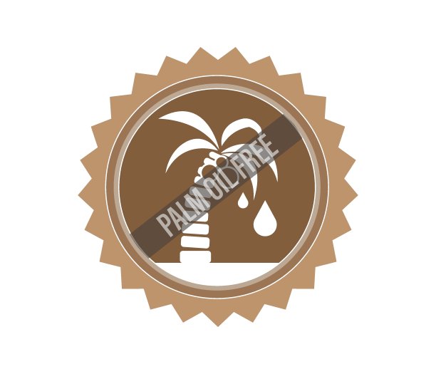 无棕榈油矢量图标。无产品过敏原物质符号。没有棕榈油矢量图标。印制在食品包装上的食物不耐受库存向量插图。图片下载