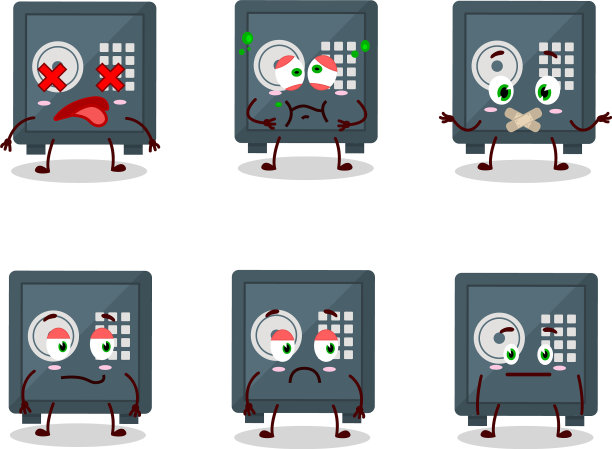 保险箱里的卡通人物没有图片下载