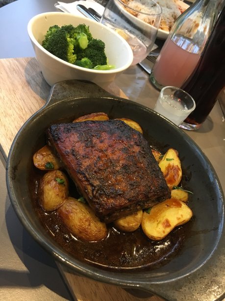 美味的烤土豆五花肉图片下载