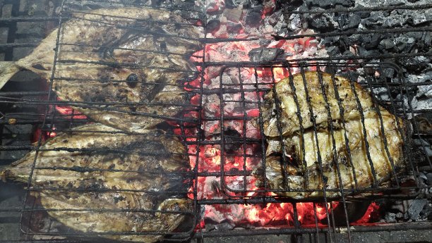 烤鱼图片下载