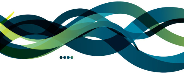 抽象背景-透明重叠波浪图片下载