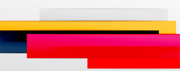 多色线条背景设计模板图片下载