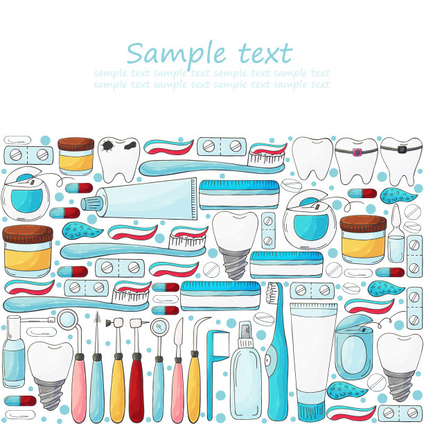 的方形传单横幅文本设置元素图片下载