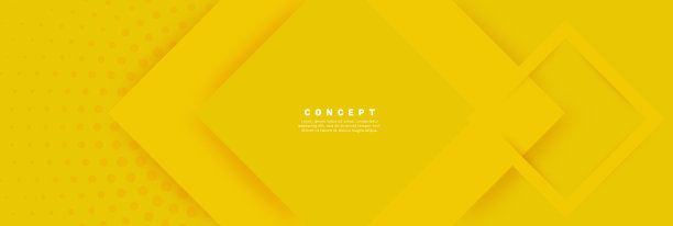 黄色抽象背景现代能源技术概念未来主义图形。黄色背景数字图像漫画风格。矢量抽象背景纹理设计，明亮的海报图片下载