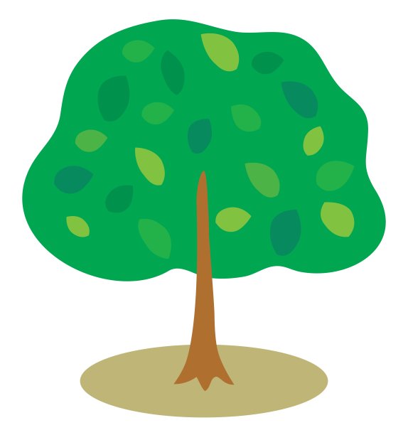 一棵绿色的树图片下载