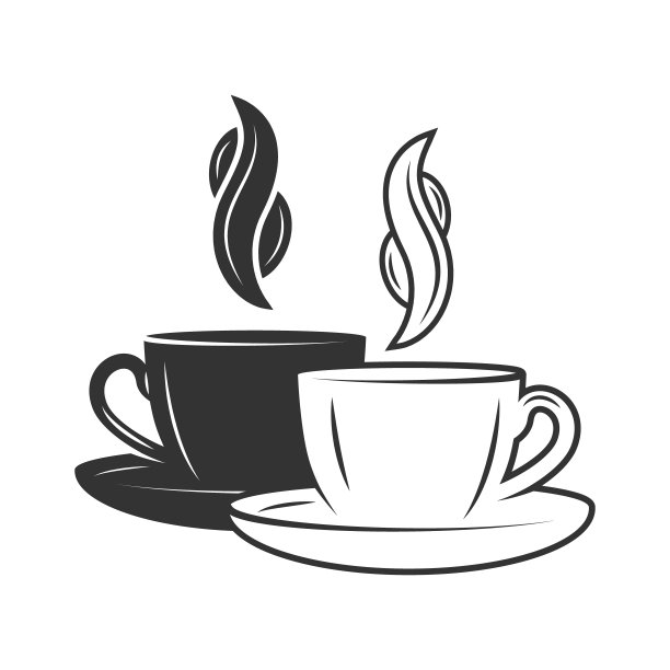 咖啡杯被隔离在白色背景上图片下载