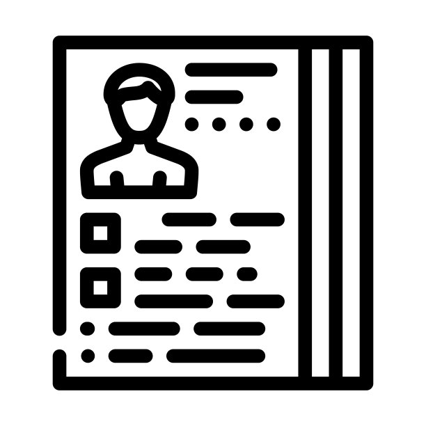 演员选角线性图标矢量图图片下载