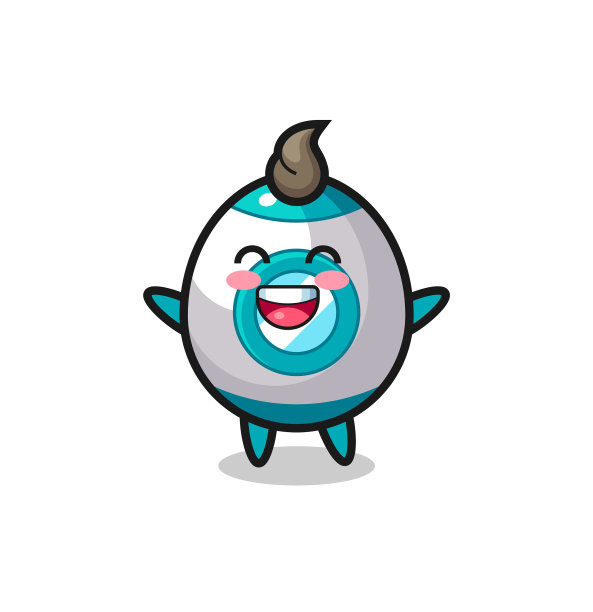 快乐的火箭宝宝卡通人物图片下载