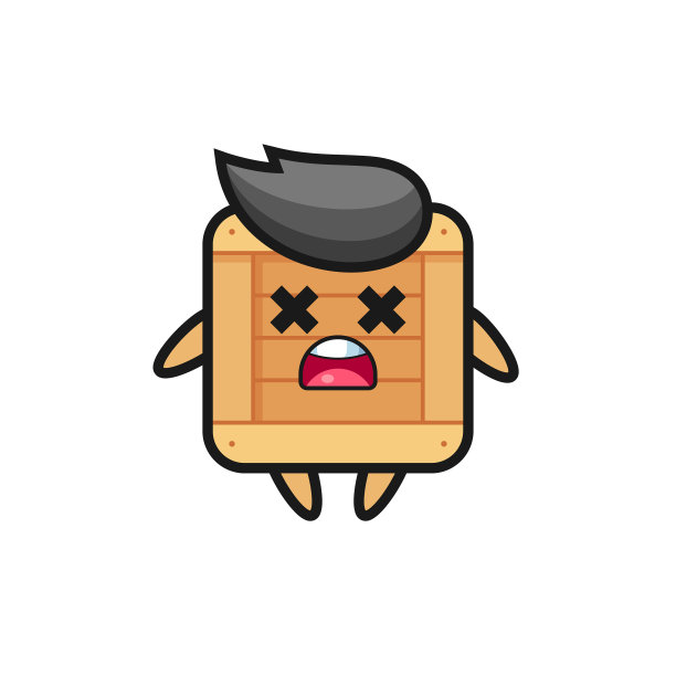 死木箱吉祥物角色图片下载