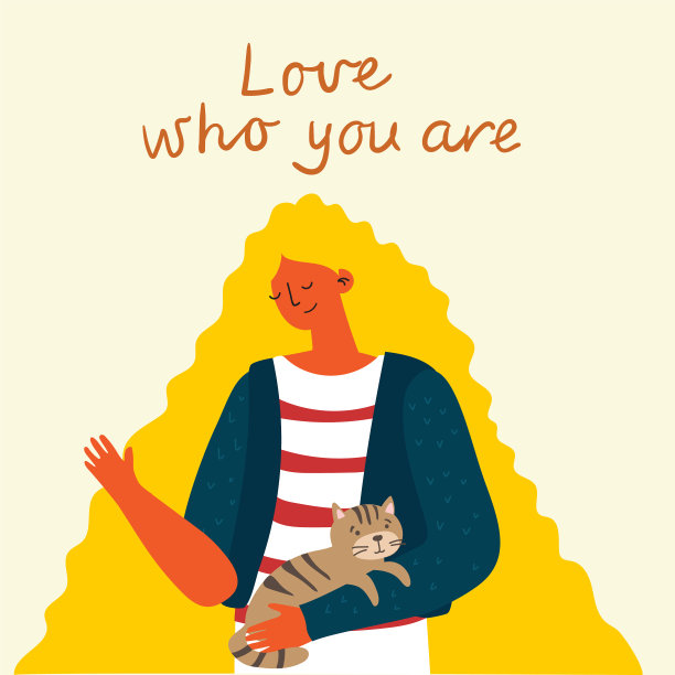 爱自己女人的背景生活方式图片下载