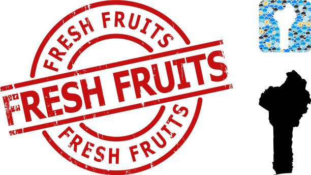 橡胶新鲜水果密封和模板天气图片下载