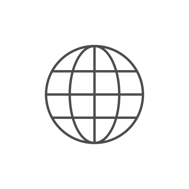 地球线条图标或世界概念图片下载