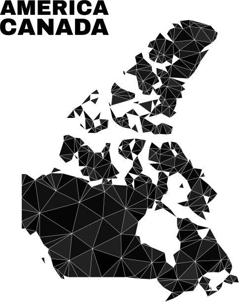 多边形加拿大v2地图图片下载