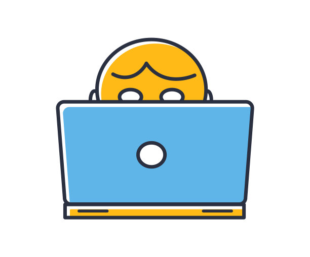 坐在笔记本电脑前的男人图片下载