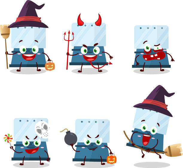 万圣节卡通表情图片下载