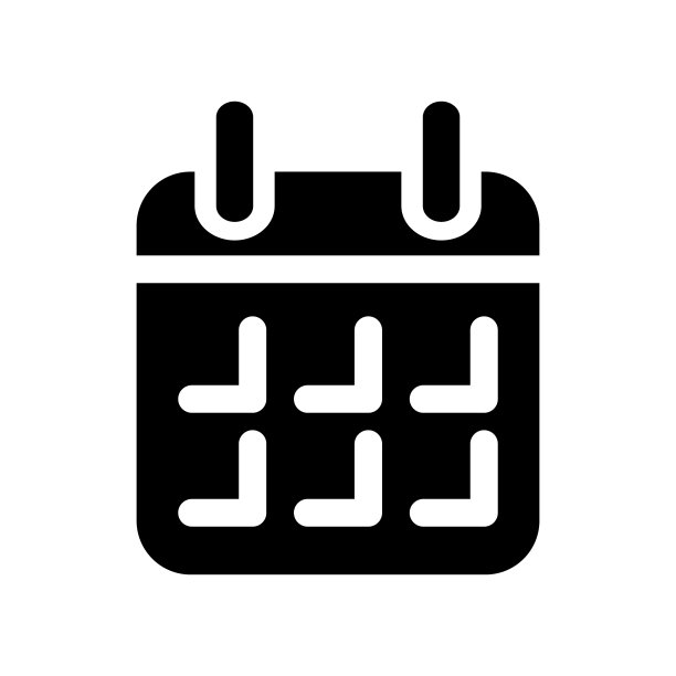 图形日历图标模板图片下载