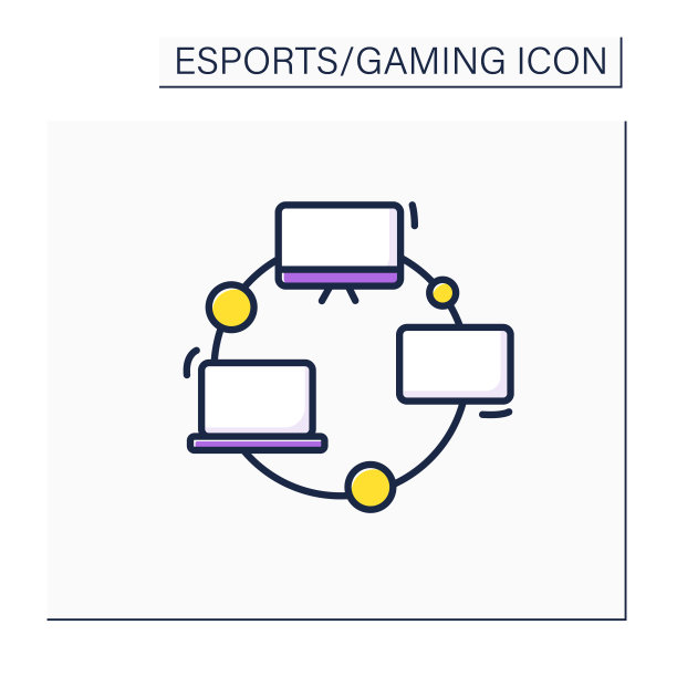 局域网颜色图标图片下载