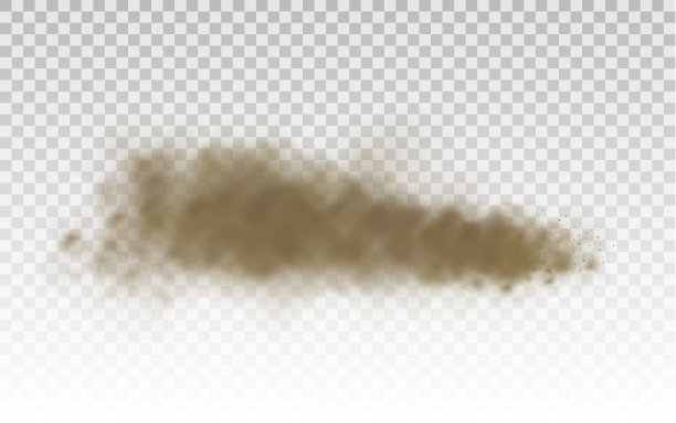 飞沙、棕尘云、风、沙暴。图片下载