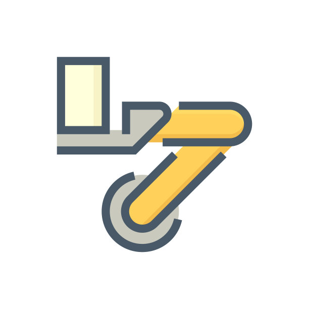 餐厅自动化或完全机器人餐厅矢量图标设计。48x48像素完美和可编辑的笔触。图片下载