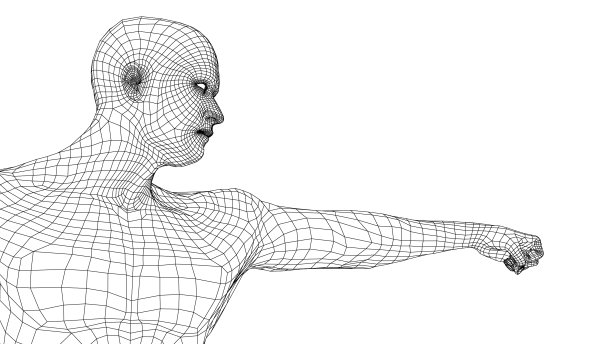 拳击一个年轻的拳击手图片下载