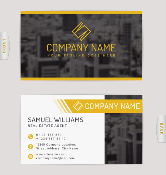 名片模板图片下载