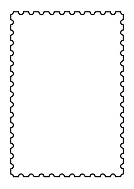 邮票图标。图片下载