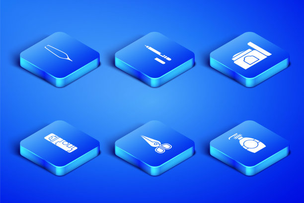 集瓶液体肥皂，眉毛镊子，剪刀，剃须凝胶泡沫，眼线，眉毛和霜化妆品管图标。向量图片下载