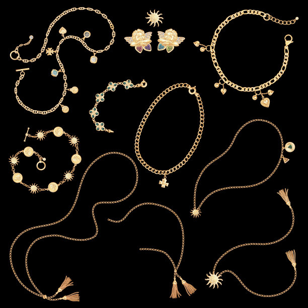 金链集合图片下载