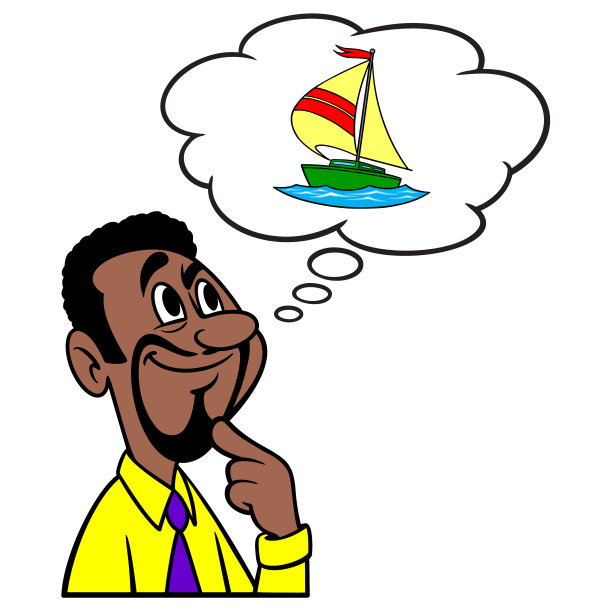 男人在想帆船图片下载