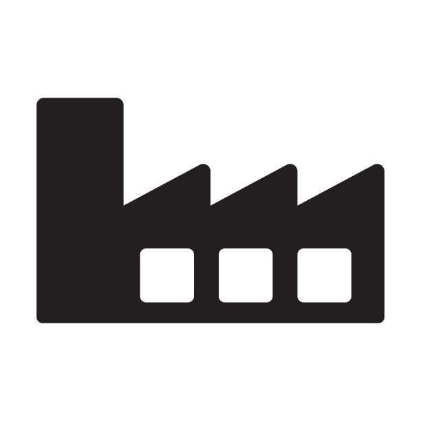 工厂图标矢量为您的网站设计，徽标，应用程序，UI。插图图片下载