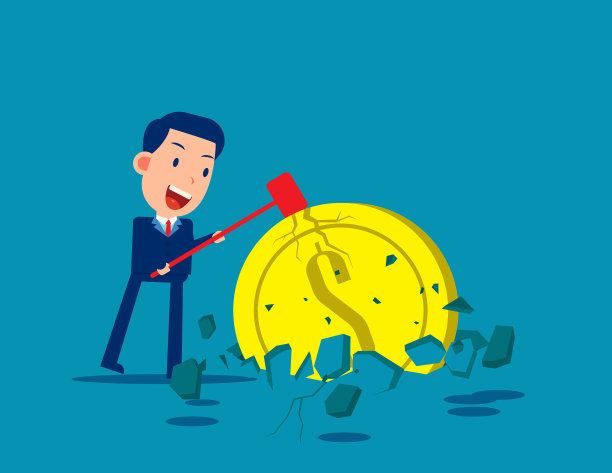 把一美元硬币砸到地上摔碎图片下载