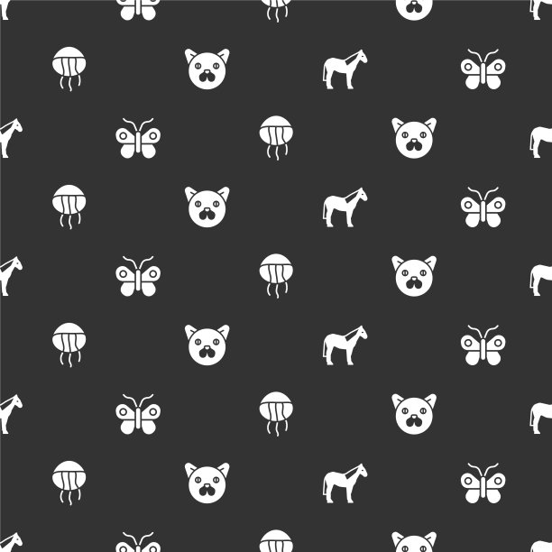 马蝴蝶水母和猫图片下载