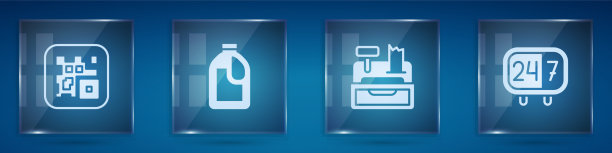 设置清洗剂现金二维码瓶图片下载