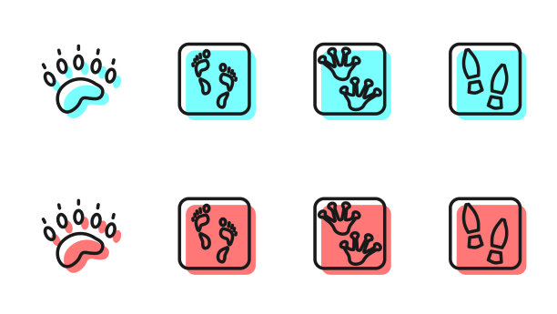 定线蛙爪印熊人与图片下载