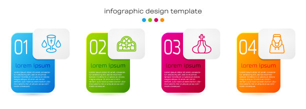设置线基督教圣杯彩色玻璃教堂图片下载