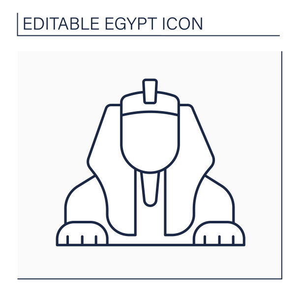 斯芬克斯一行图标图片下载