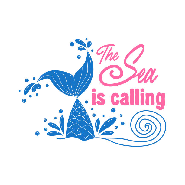 海叫美人鱼尾巴卡与水图片下载