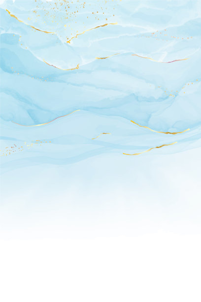 抽象的蓝绿色和蓝绿色液体大理石图片下载