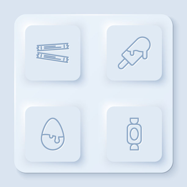 设线糖棒包装冰淇淋巧克力图片下载